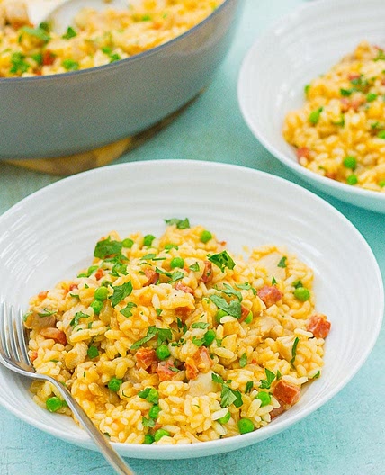 Chicken and Chorizo Risotto