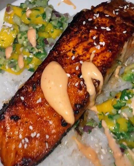 Mango Avocado Salmon