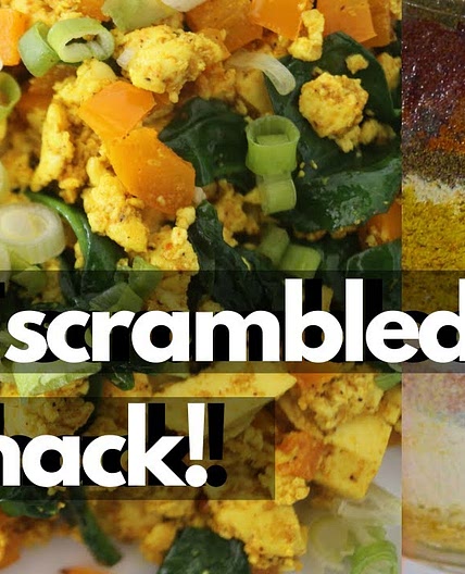 BEST SCRAMBLED TOFU HACKS (Make-Ahead Scrambled Tofu Seasoning Recipe!)