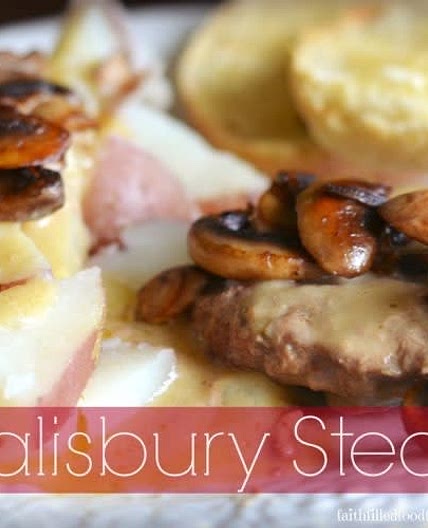 Salisbury Steak with Frozen Hamburger Patties