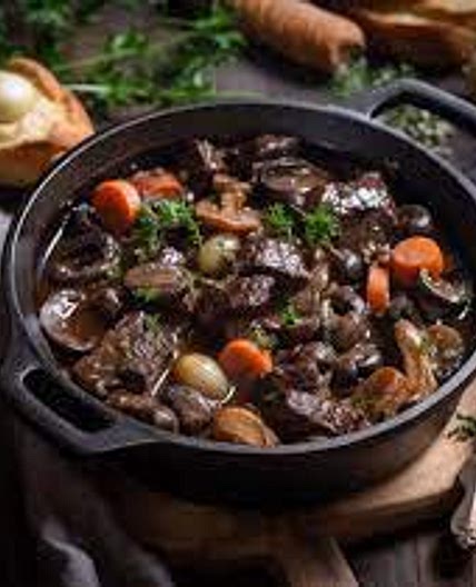 Bœuf bourguignon (Cookeo)