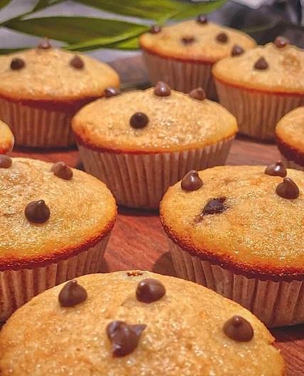 Oatmeal chocolate chip muffins