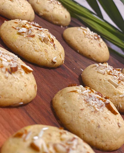 Pistachio cookies