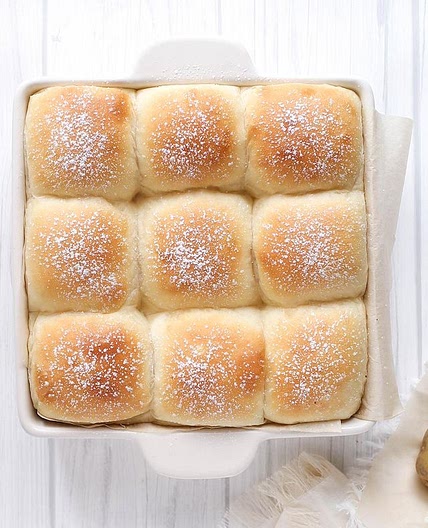 No Knead Buns