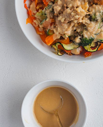 Easy Miso Tahini Dressing