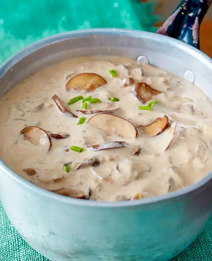 Champignon-Rahmsoße