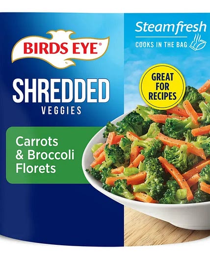 steamed broccoli and carrots