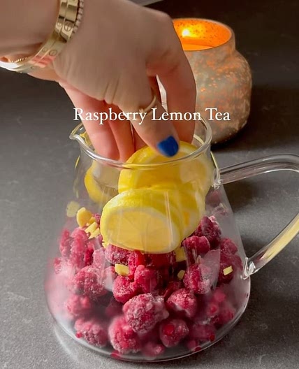 Raspberry Lemon Tea 🫖