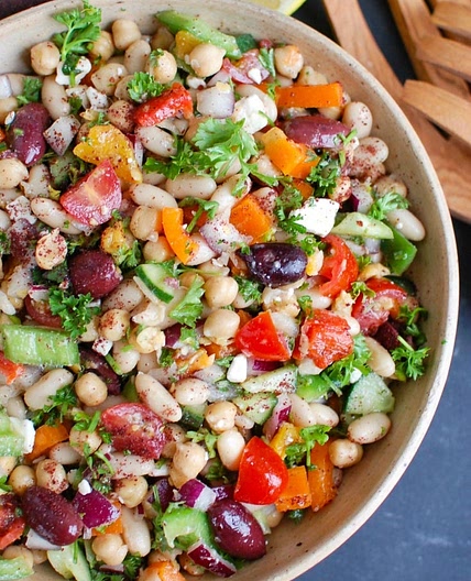 Mediterranean Bean Salad