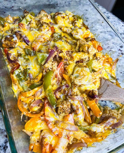 Chicken Fajita Casserole