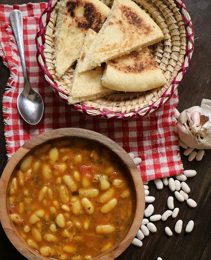 Moroccan Loubia (Stewed White Beans)