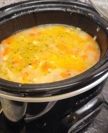 Lemon Chicken Orzo Soup