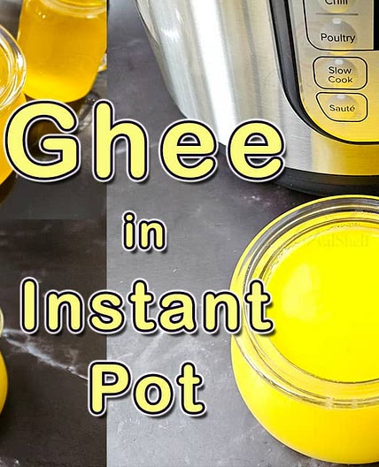 Pure Homemade Ghee in Instant Pot | Instant Pot Ghee