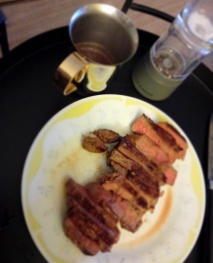 filete con ajo
