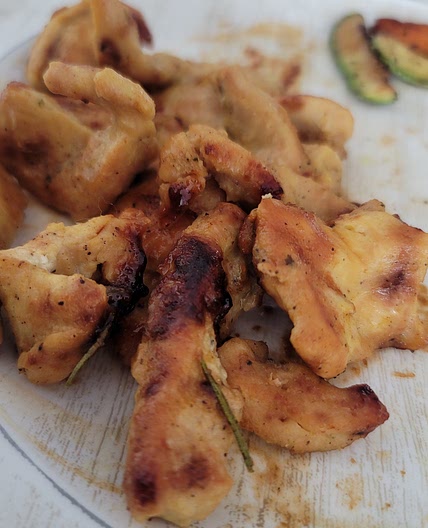 Pollo a la mostaza y miel