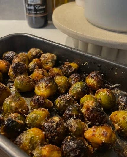 Parmesan Roasted Brussel Sprouts