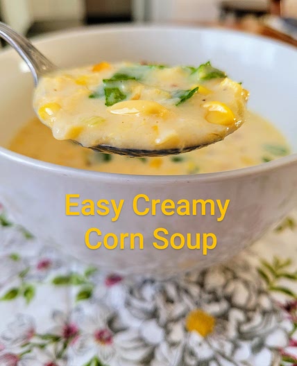 Easy Creamy Corn Soup