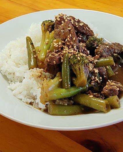 Sesame beef