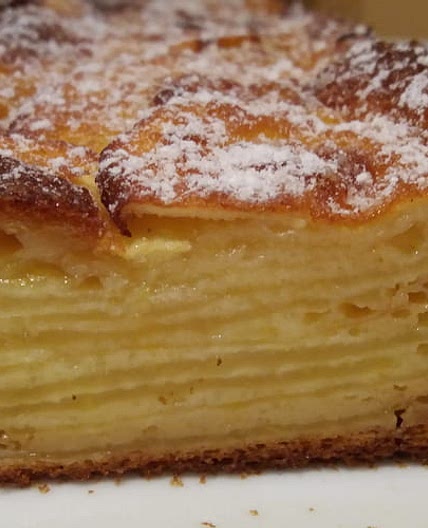 Gâteau invisible aux pommes