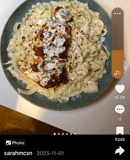 Pâtes Alfredo