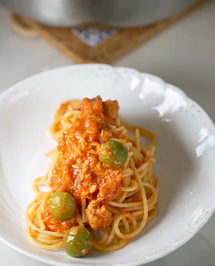 12 minutes spaghetti with tuna for the kids