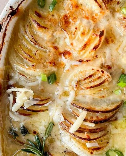 French Onion Potatoes