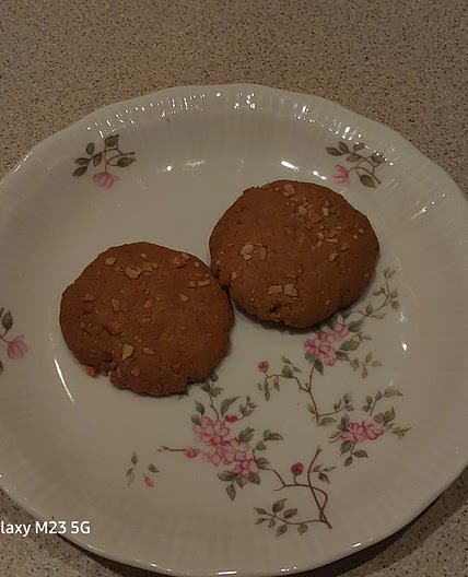 Coconut white chocolate biscuit cookies