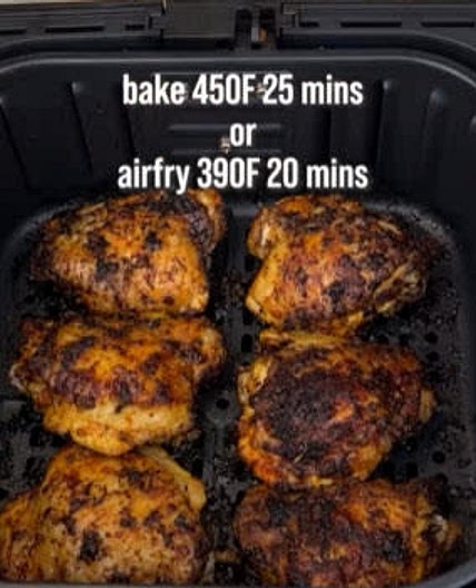 Baked Lemon Pepper Chicken Thighs