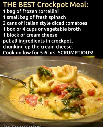 Crockpot Tortellinj