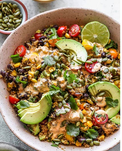 DOH Chipotle Quinoa Salad
