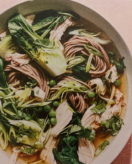 One-pot gut healthy noodle soup