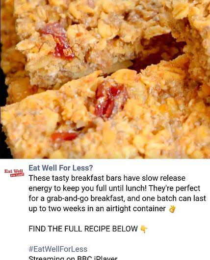 Eat Well For Less Breakfast Bars