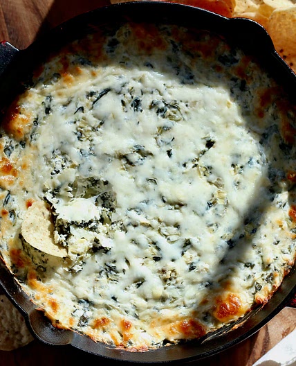 Spinach Artichoke Dip (No Mayo)