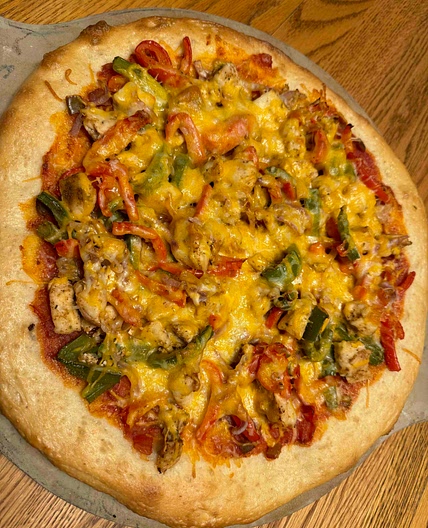Chicken fajita Pizza