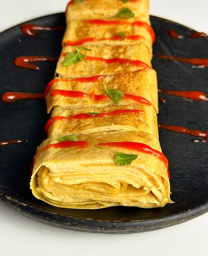 Japanese Rolled Omelet -Tamagoyaki 