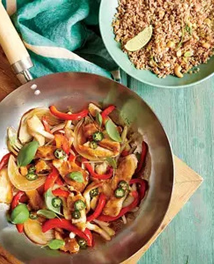 Thai Basil Chicken Stir-Fry