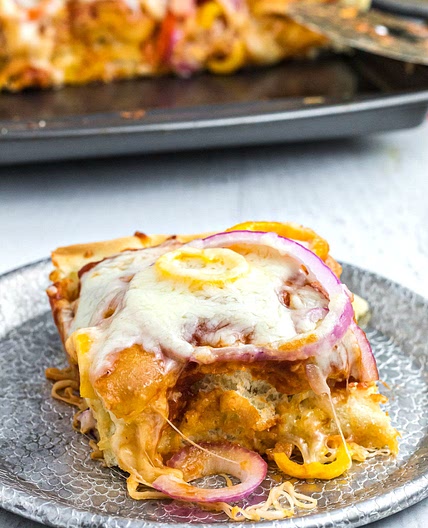 Homemade Focaccia Pizza