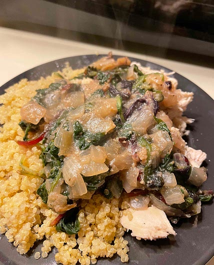 Coconut Poached Salmon [Chicken] [CEC]