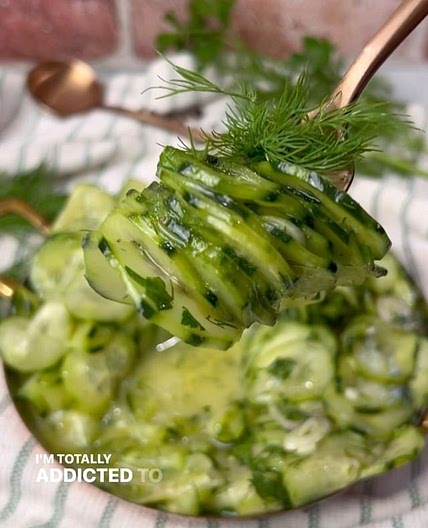 Crunchy Cucumber Salad
