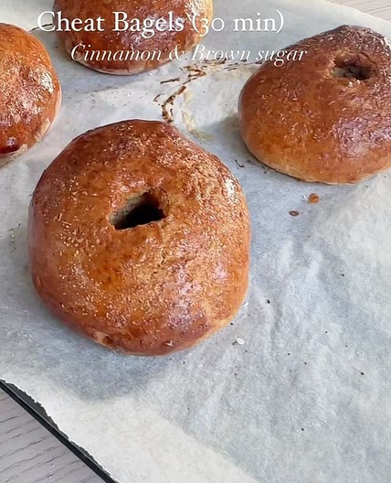   Quick and easy bagels 