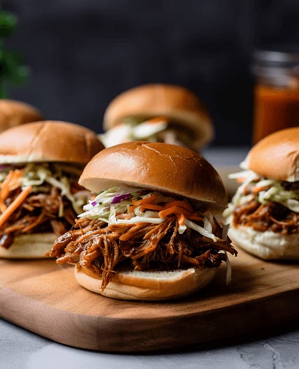 Smoky BBQ Pulled Pork Sliders