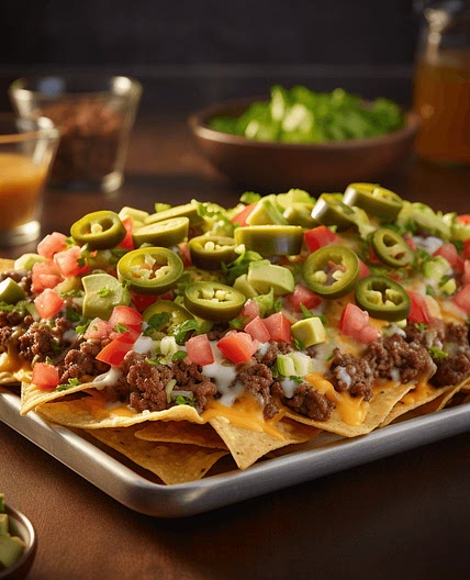 Game Day Loaded Nacho Platter