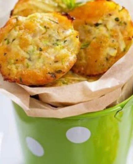 MUFFINS CHÈVRE-COURGETTE