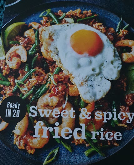 Sweet & spicy fried rice