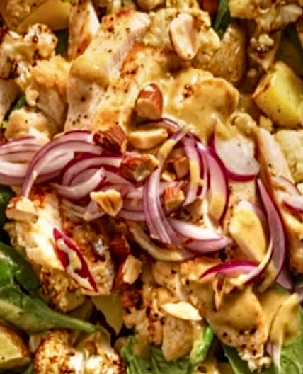 Cauliflower Chicken Salad