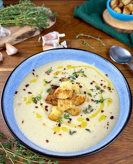 Roasted Parsnip Soup 