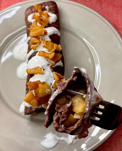 CRÊPE MELA E CANNELLA by SILENE PRETTO