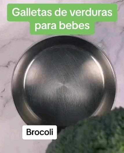 Galletitas de brócoli y batata