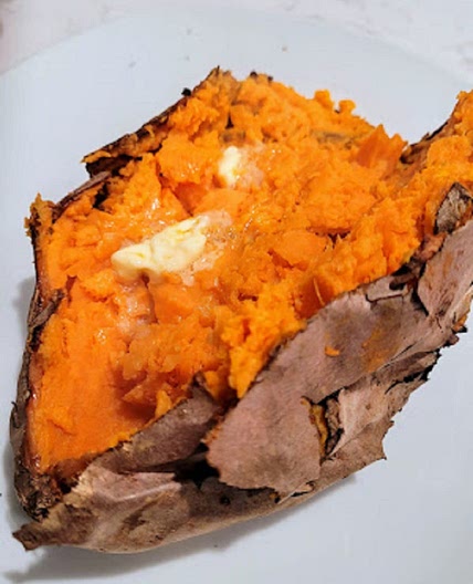 Air Fryer Baked Sweet Potato