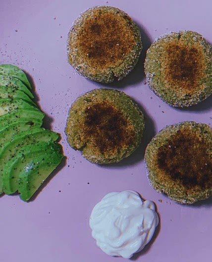 mini burger di ceci e zucchine 
